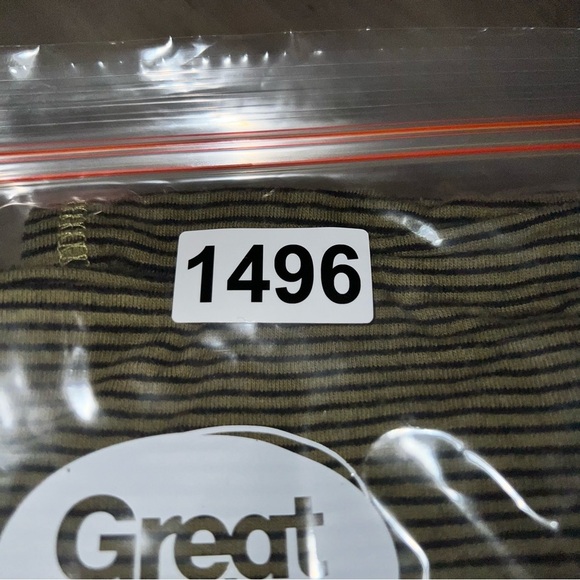 Habitat Tunic Turtleneck Sweater Size Small Colorblocked Green Black Lagenlook - Picture 11 of 11